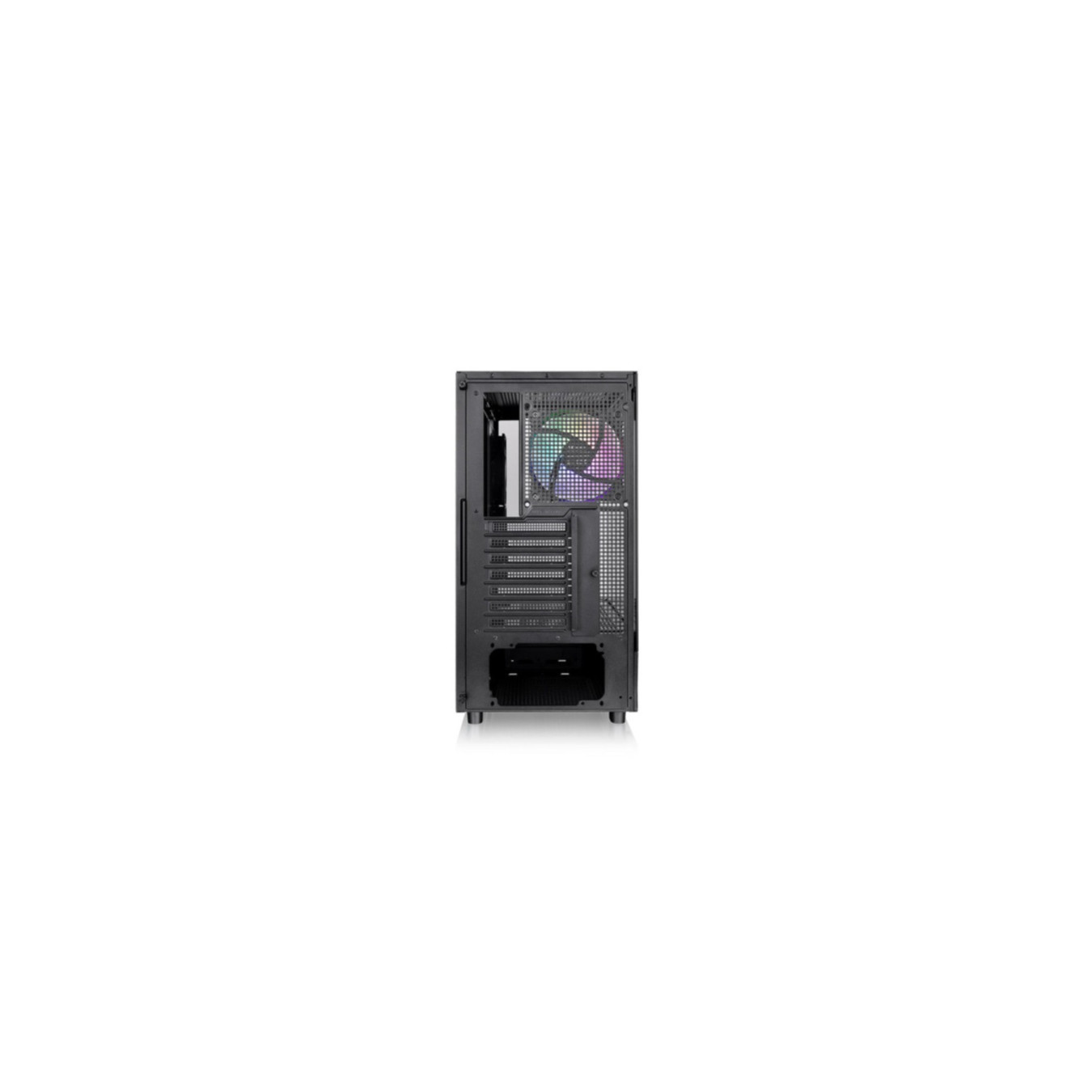 Thermaltake View 270 Plus TG ARGB - Mid Tower PC Case - Black, Tempered Glass, ARGB Fans, E-ATX/ATX Support