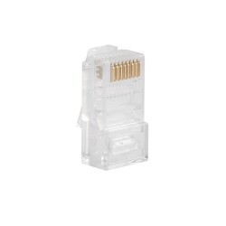 Buy Lanberg CAT6 UTP Passthrough RJ45 Ethernet EZ Plugs - 20PCS in Cyprus, Nicosia, Limassol, Larnaka, Pafos