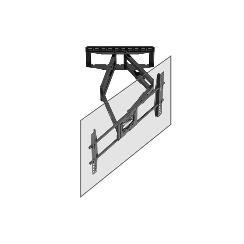 Buy NBMounts TV Wall Mount - SP5 - 80x60 Turn 4x Arms 90kg in Cyprus, Nicosia, Limassol, Larnaka, Pafos