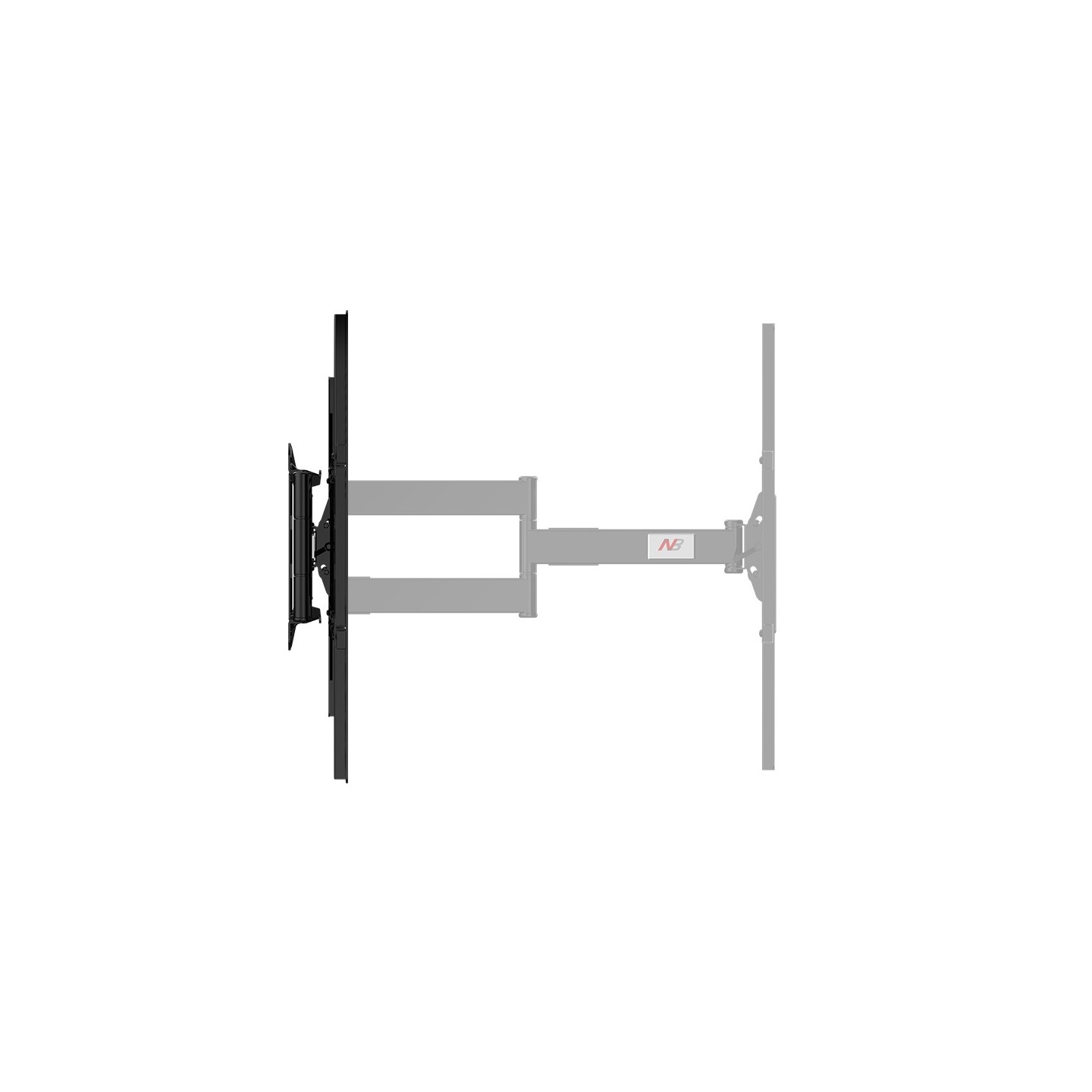 NBMounts TV Wall Mount - SP5 - 80x60 Turn 4x Arms 90kg — Buy in Cyprus with Fast Delivery
