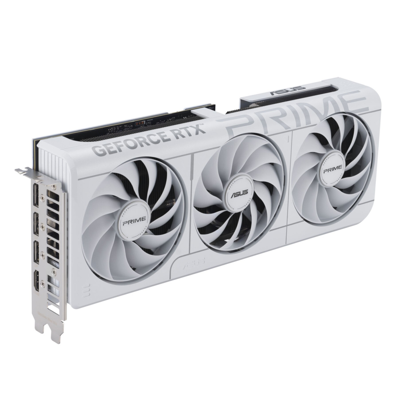 ASUS GeForce RTX 5070 Prime White OC - 12GB GDDR7, Boost 2557 MHz, PCIe 5.0, 3xDP+1xHDMI — Buy in Cyprus with Fast Delivery
