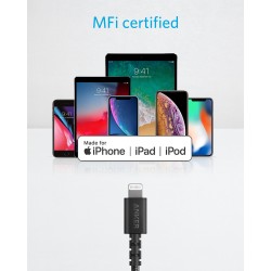 Buy Anker PowerLine Select+ USB-C to MFI Lightning - 1.8m - Black in Cyprus, Nicosia, Limassol, Larnaka, Pafos