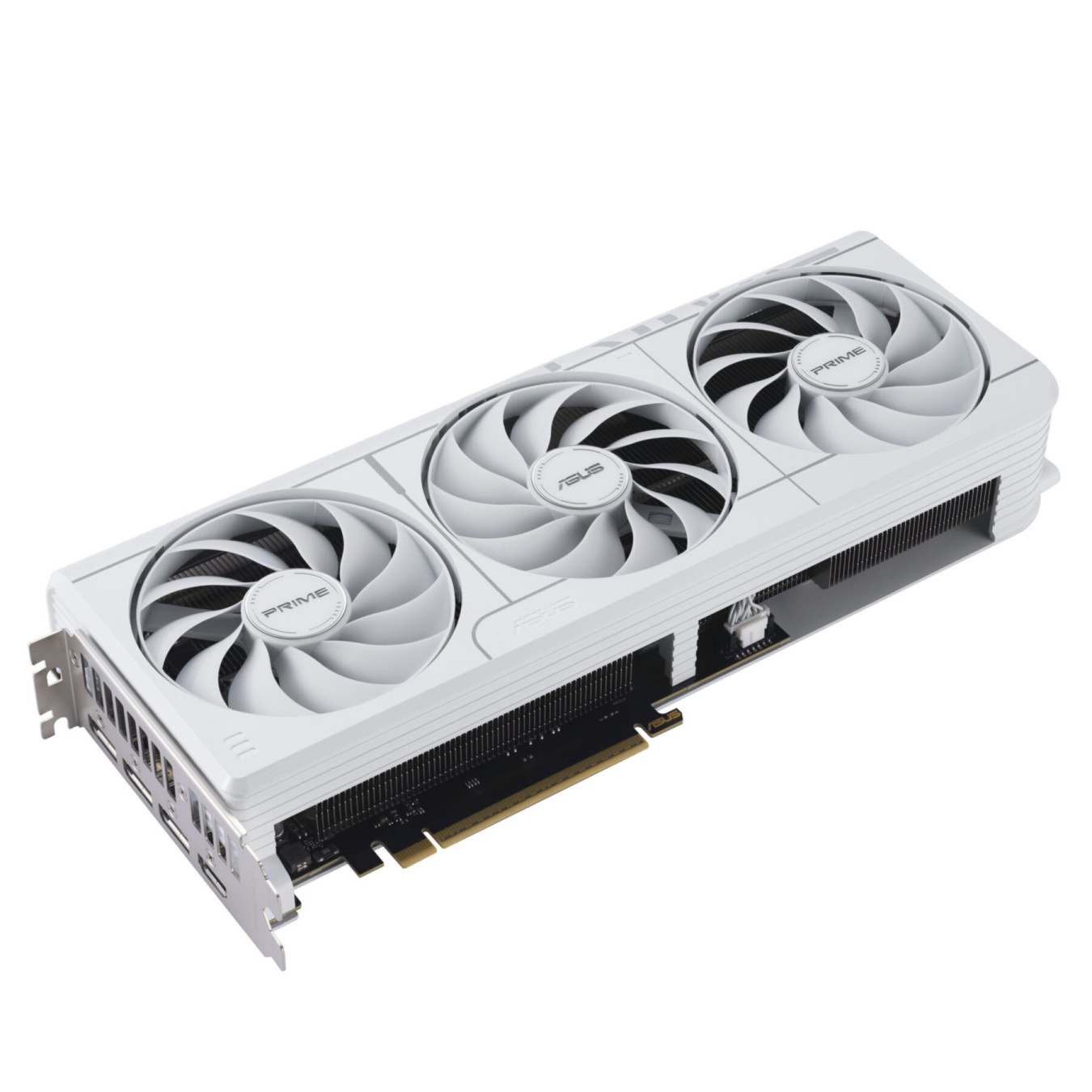 ASUS GeForce RTX 5070 Prime White OC - 12GB GDDR7, Boost 2557 MHz, PCIe 5.0, 3xDP+1xHDMI — Buy in Cyprus with Fast Delivery