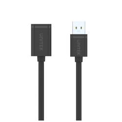 Unitek USB-A Male to USB-A Female Extension Cable 3m - Y-C417GBK - USB-A Male to USB-A Female Extension Cable 3m