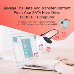 Buy Unitek USB-C 3.1 to SATA6G Converter 2.5'' - Y-1096A - USB-C 3.1 to SATA6G C... in Cyprus, Nicosia, Limassol, Larnaka, Pafos