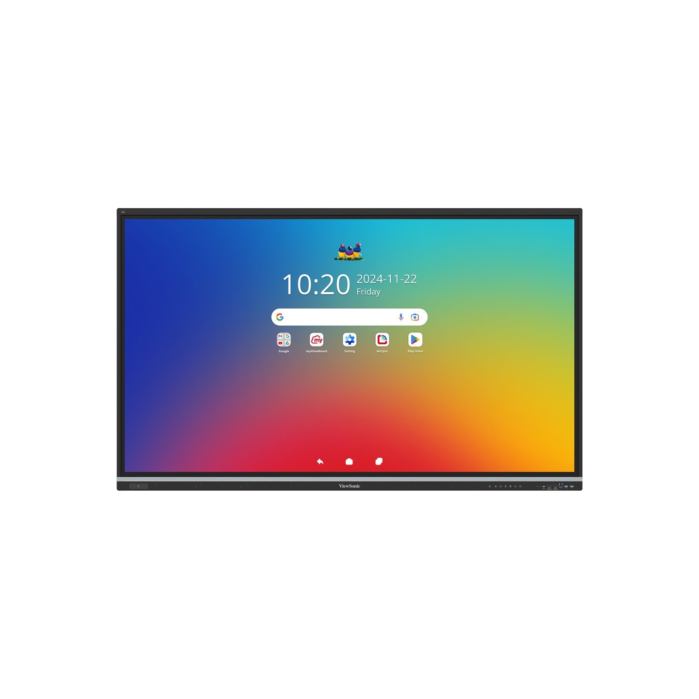Viewsonic Viewboard Interactive Display Touch - IFP7551 - 75-inch 4K Android 14 NFC Palm Rejection EDLA PlayStore