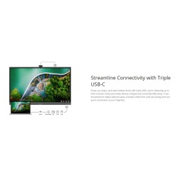 Buy Viewsonic Viewboard Interactive Display Touch - IFP7551 - 75-inch 4K Android... in Cyprus, Nicosia, Limassol, Larnaka, Pafos