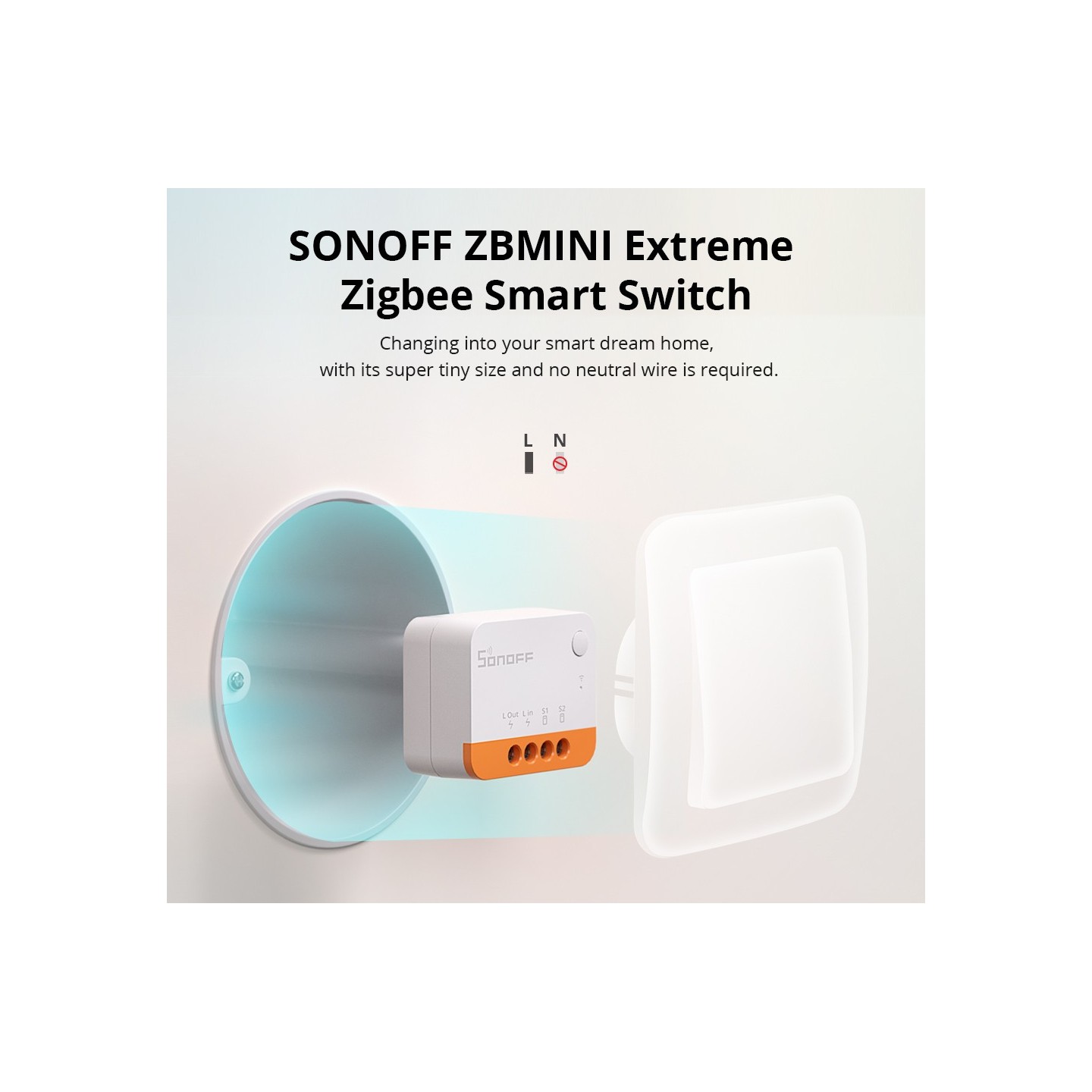 SONOFF Zigbee Smart Switch - ZBMINIL2 - Zigbee Smart Switch — Buy in Cyprus with Fast Delivery