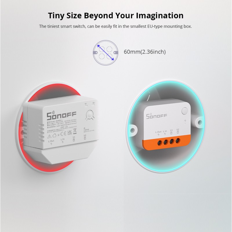 Buy SONOFF Zigbee Smart Switch - ZBMINIL2 - Zigbee Smart Switch in Cyprus, Nicosia, Limassol, Larnaka, Pafos