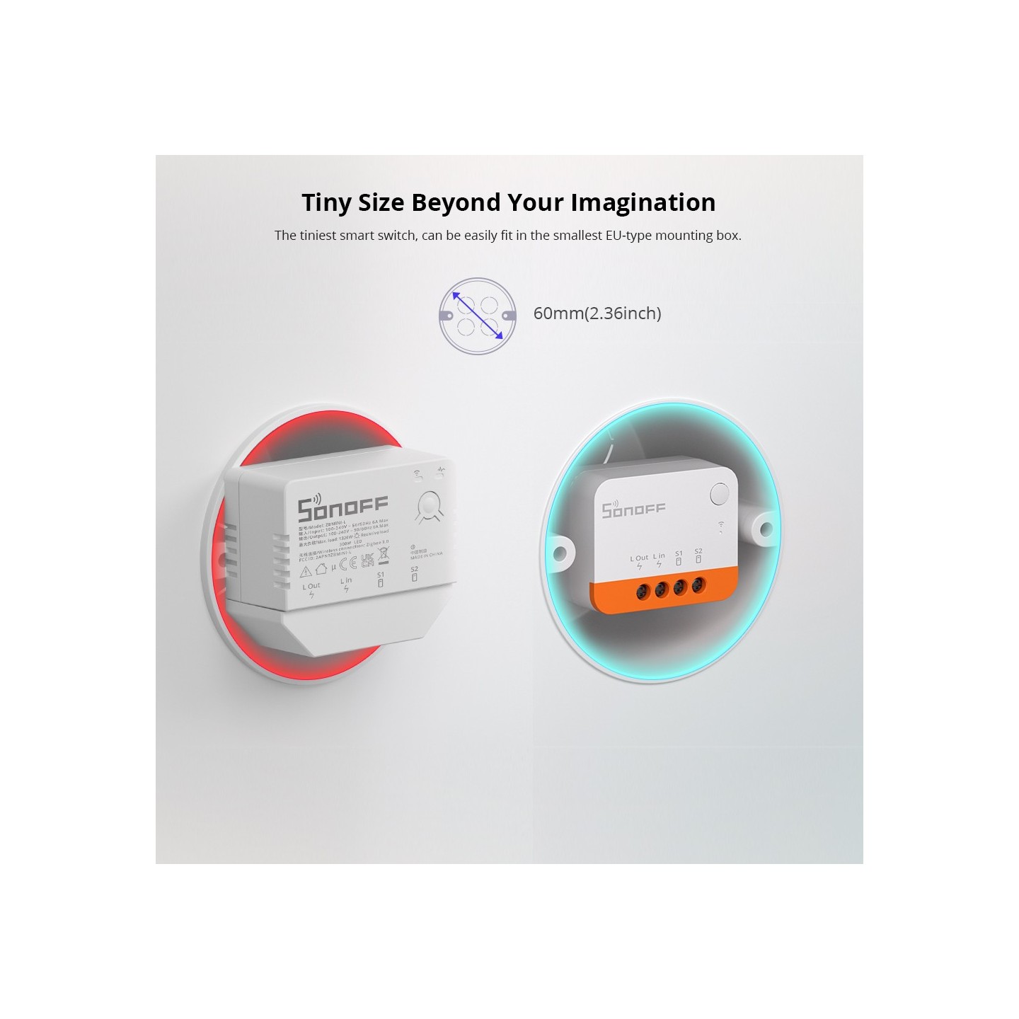 SONOFF Zigbee Smart Switch - ZBMINIL2 - Zigbee Smart Switch — Buy in Cyprus with Fast Delivery