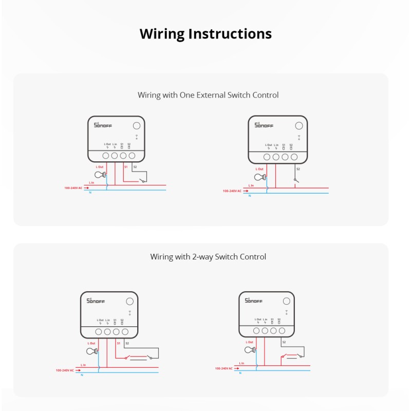 Buy SONOFF Zigbee Smart Switch - ZBMINIL2 - Zigbee Smart Switch in Cyprus, Nicosia, Limassol, Larnaka, Pafos