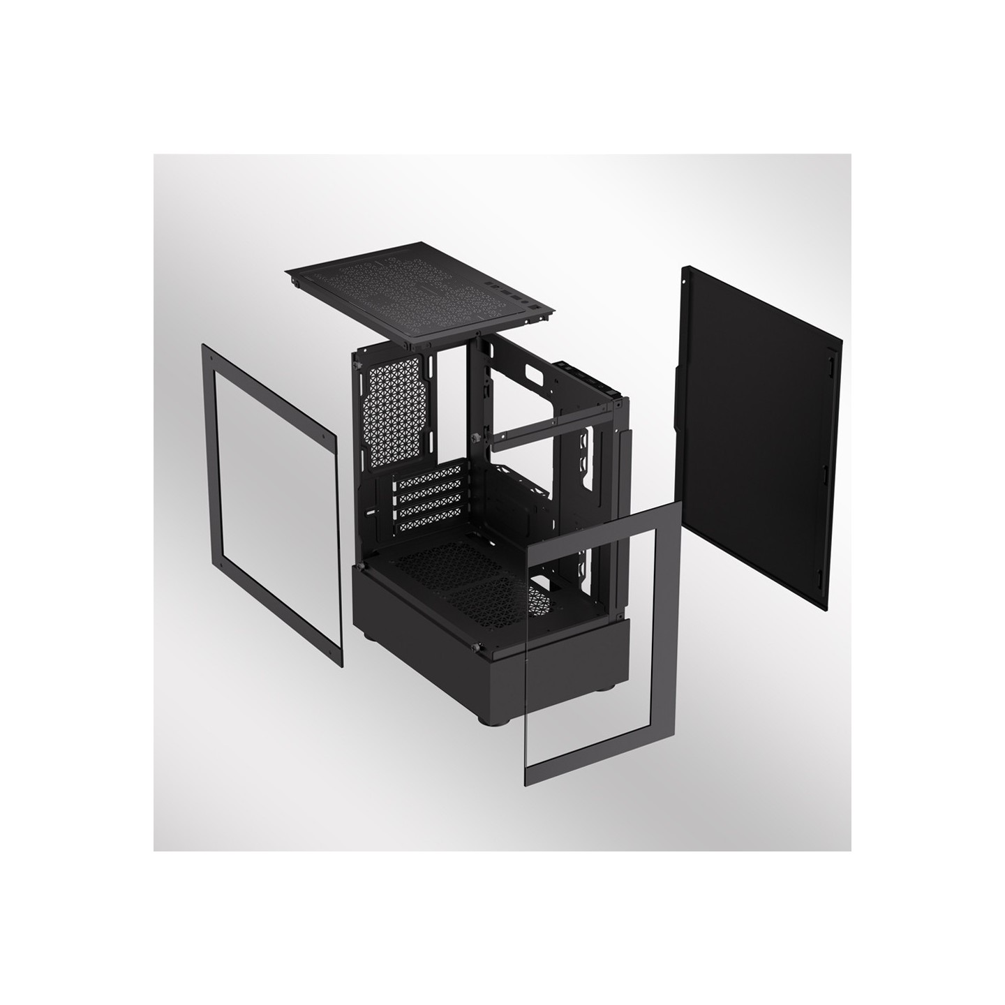 Armaggeddon Aquaron Duplex Black M-ATX Case - 310mm VGA (Boxed) — Buy in Cyprus with Fast Delivery