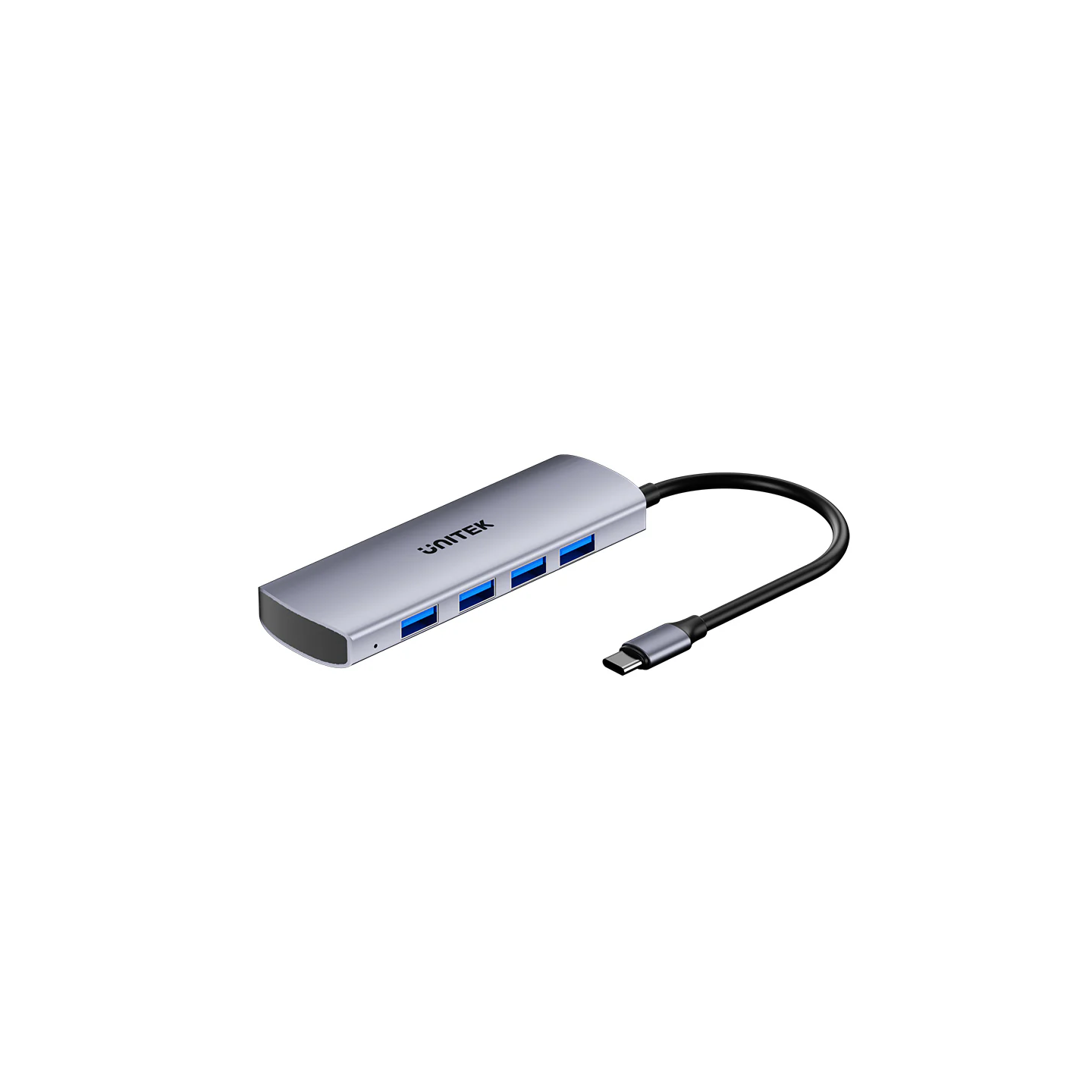 Unitek uHUB Q4 USB-C Hub 4x USB-A 10Gbps with Power Port H1112E — Armenius Store Cyprus