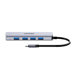 Unitek uHUB Q4 USB-C Hub 4x USB-A 10Gbps with Power Port H1112E — Armenius Store Cyprus