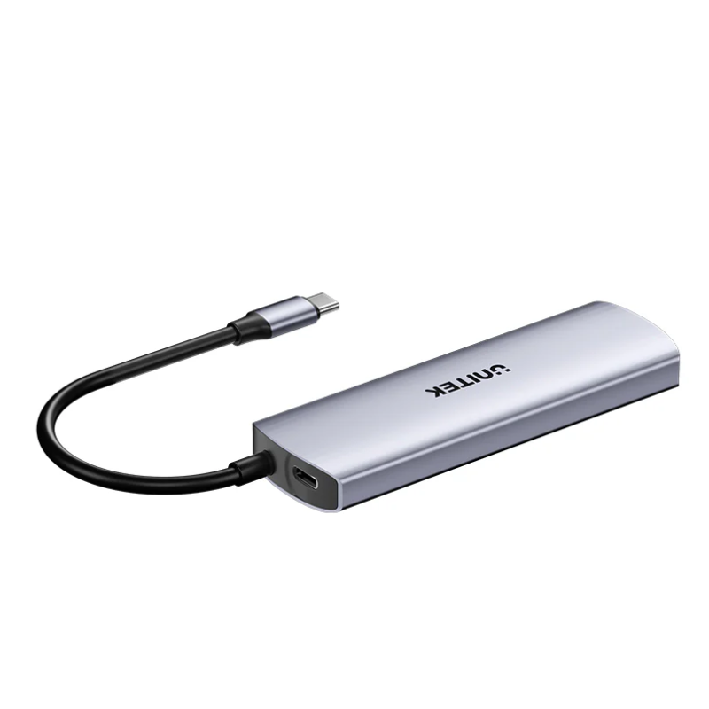 Buy Unitek USB-C Hub - H1112E - 4xUSB-A 10Gbps & USB-C Power Port in Cyprus, Nicosia, Limassol, Larnaka, Pafos