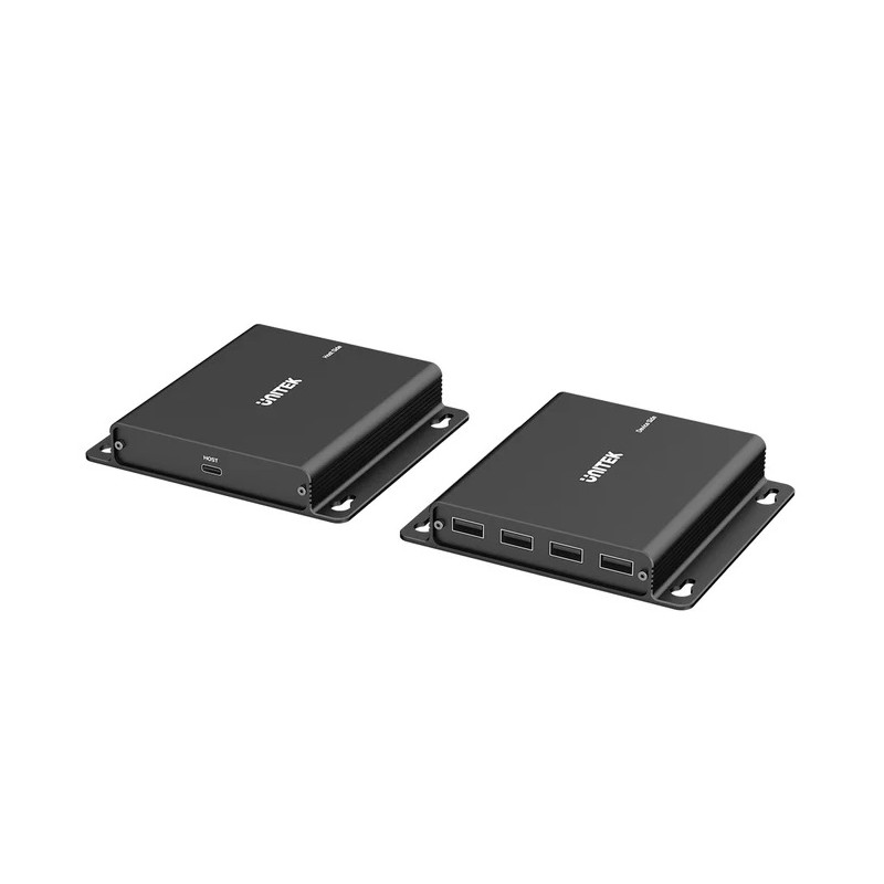 Buy Unitek USB Extender over Ethernet - U1222ABK - 150m 4-Port Hub 5V2A PSU in Cyprus, Nicosia, Limassol, Larnaka, Pafos