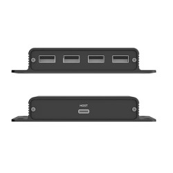 Buy Unitek USB Extender over Ethernet - U1222ABK - 150m 4-Port Hub 5V2A PSU in Cyprus, Nicosia, Limassol, Larnaka, Pafos