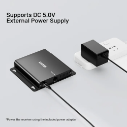 Buy Unitek USB Extender over Ethernet - U1222ABK - 150m 4-Port Hub 5V2A PSU in Cyprus, Nicosia, Limassol, Larnaka, Pafos