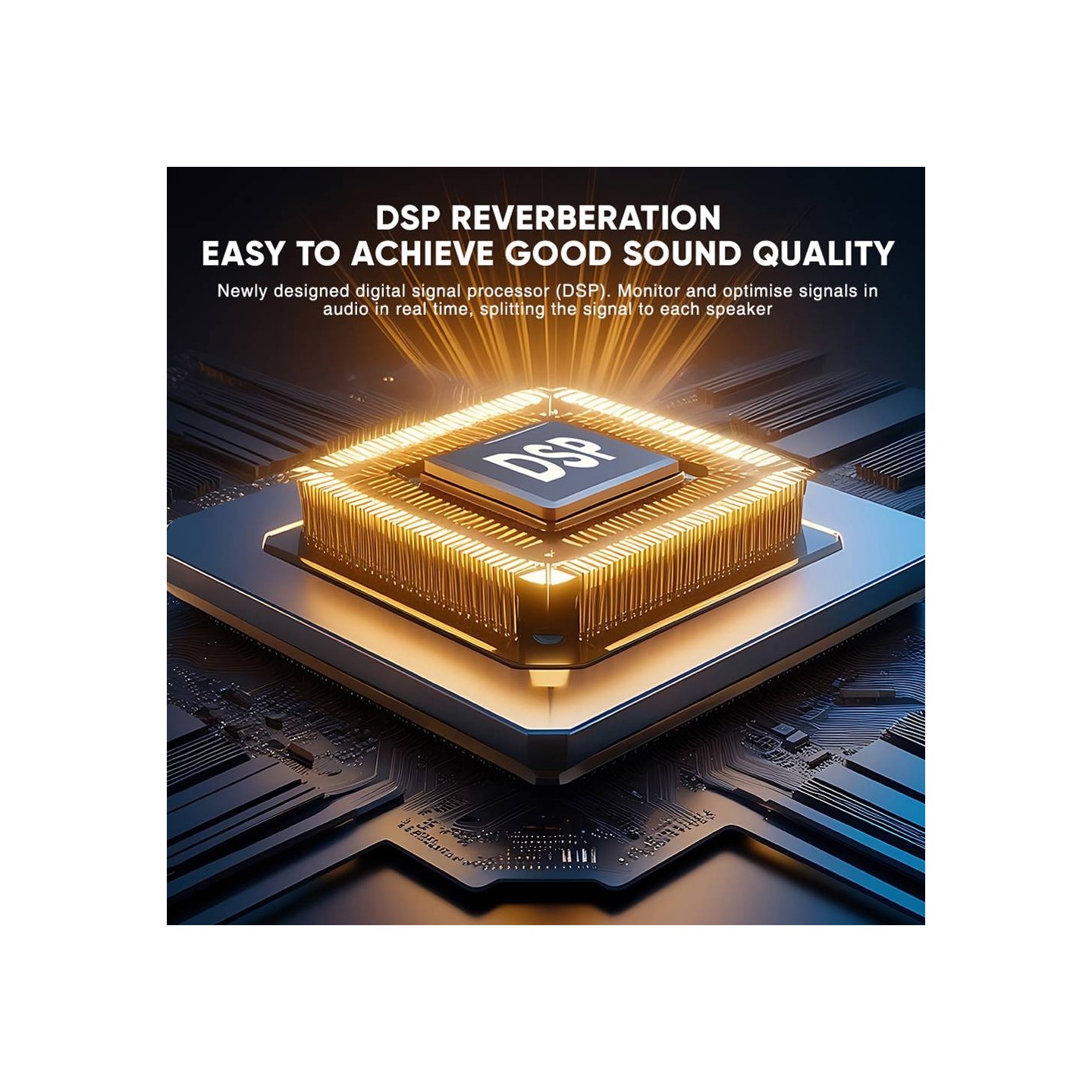 SonicGear StudioBeats III Powerful 240W Portable IPx6 Waterproof Speaker with Bluetooth, USB Large Battery, Microphon...