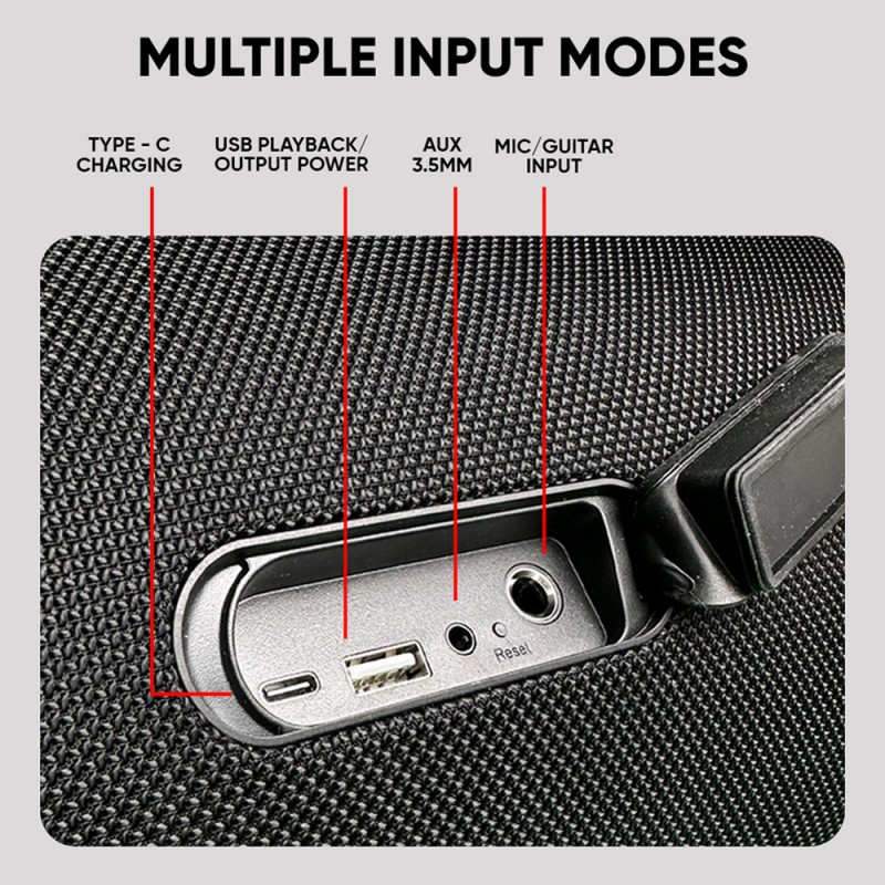 Buy SonicGear StudioBeats III Powerful 240W Portable IPx6 Waterproof Speaker wit... in Cyprus, Nicosia, Limassol, Larnaka, Pafos