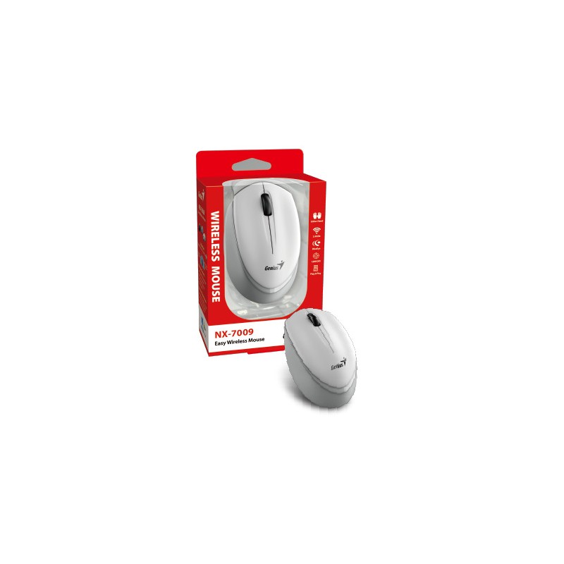 Buy Genius Mouse - NX-7009 - Wireless White in Cyprus, Nicosia, Limassol, Larnaka, Pafos