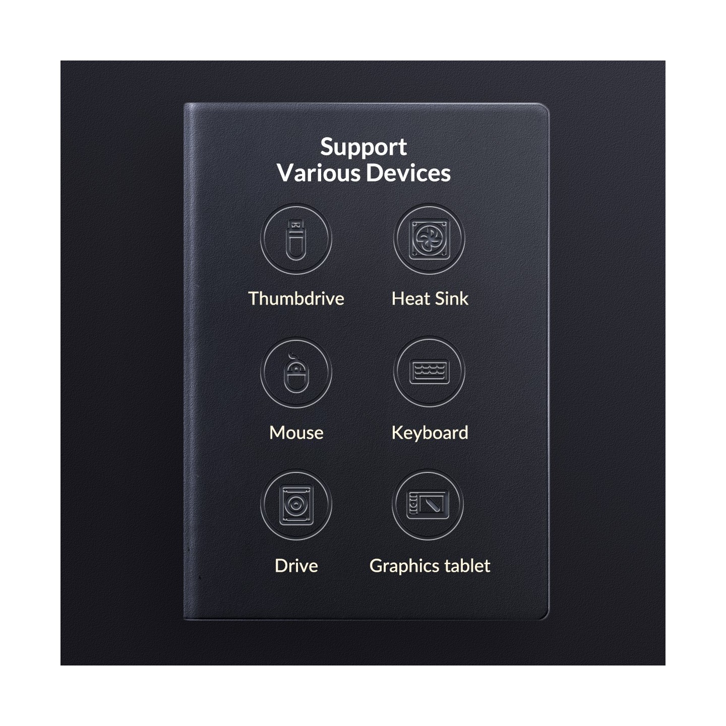 Orico MINI-U32 3-Port USB Hub - USB 3.0/2.0 Mini Stick USB-A — Armenius Store Cyprus