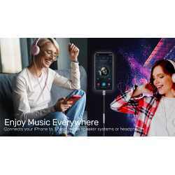 Buy Unitek MC Adaptor Lightning to 3.5mm Audio - M1208A - Lightning to 3.5mm Audio in Cyprus, Nicosia, Limassol, Larnaka, Pafos