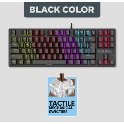 Buy Armaggeddon Mechanical Gaming Keyboard - MKA-2C Neo - Black 87 Brown Keys in Cyprus, Nicosia, Limassol, Larnaka, Pafos