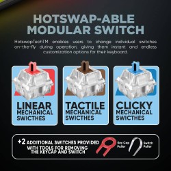 Armaggeddon MKA-2C NEO Psychraven 87-Key Mechanical Gaming Keyboard (Boxed) — Buy in Cyprus with Fast Delivery