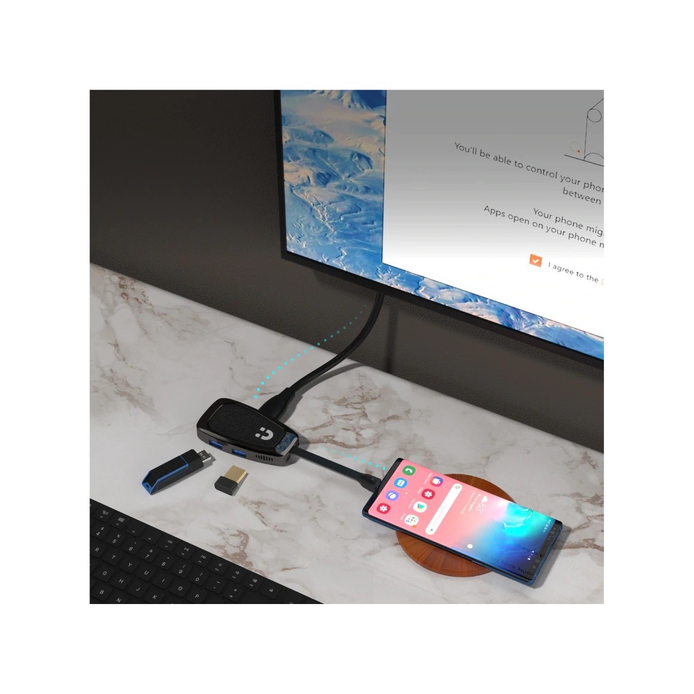 Unitek D1053A USB-C Hub – 10Gbps USB3.2 HDMI 4K60 PD100W | Armenius Store