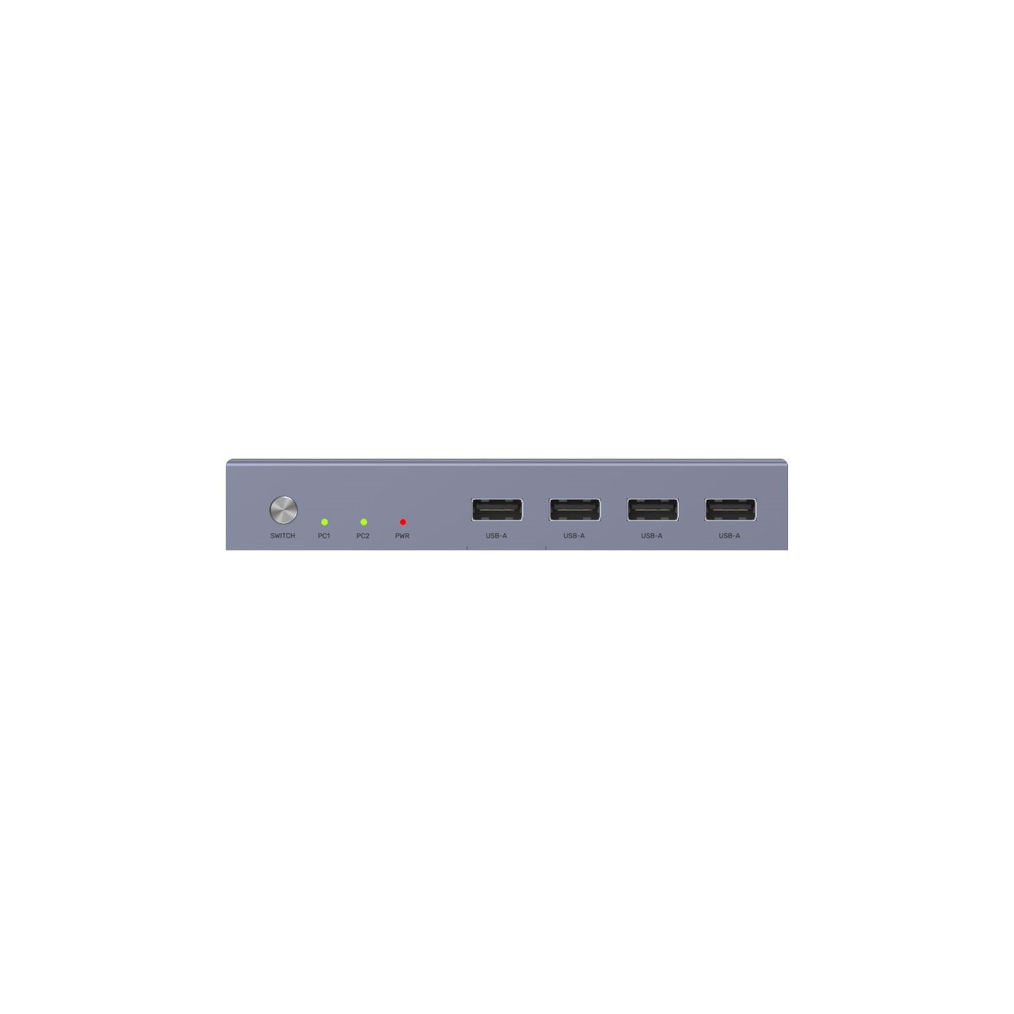 Unitek KVM HDMI 4K60Hz Switch 2-1 with 4-Port USB Hub - V307A - KVM HDMI 4K60Hz Switch 2-1 with 4-Port USB Hub