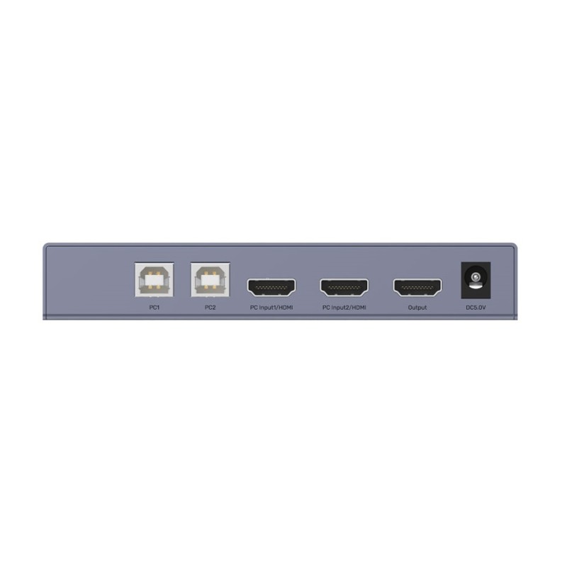 Buy Unitek KVM HDMI 4K60Hz Switch 2-1 with 4-Port USB Hub - V307A - KVM HDMI 4K6... in Cyprus, Nicosia, Limassol, Larnaka, Pafos