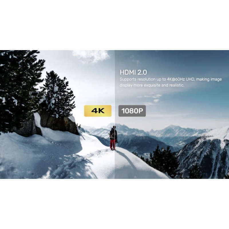 Buy Unitek KVM HDMI 4K60Hz Switch 2-1 with 4-Port USB Hub - V307A - KVM HDMI 4K6... in Cyprus, Nicosia, Limassol, Larnaka, Pafos