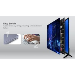 Buy Unitek KVM HDMI 4K60Hz Switch 2-1 with 4-Port USB Hub - V307A - KVM HDMI 4K6... in Cyprus, Nicosia, Limassol, Larnaka, Pafos