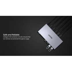 Buy Unitek KVM HDMI 4K60Hz Switch 2-1 with 4-Port USB Hub - V307A - KVM HDMI 4K6... in Cyprus, Nicosia, Limassol, Larnaka, Pafos