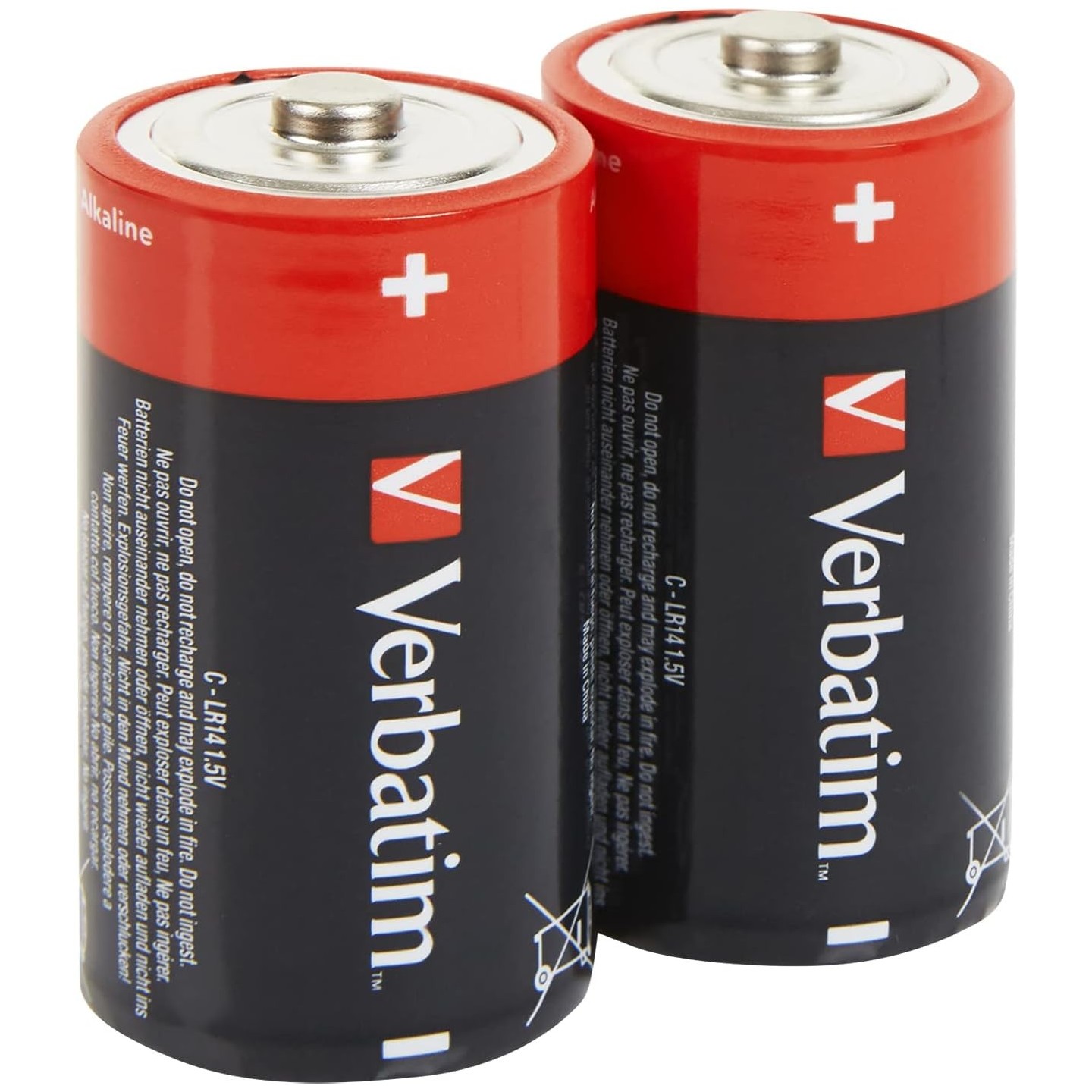 Verbatim Batteries - Alkaline C 2pcs — Buy in Cyprus with Fast Delivery