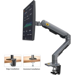 Buy NBMounts Desk Monitor Mount - G60 - Single Arm Heavy Duty in Cyprus, Nicosia, Limassol, Larnaka, Pafos