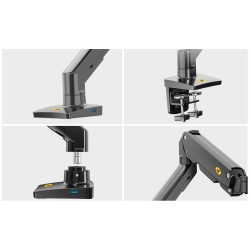 Buy NBMounts Desk Monitor Mount - G60 - Single Arm Heavy Duty in Cyprus, Nicosia, Limassol, Larnaka, Pafos