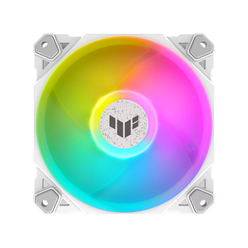 ASUS TUF Gaming TF120 ARGB 120mm PWM Case Fan - White — Buy in Cyprus with Fast Delivery