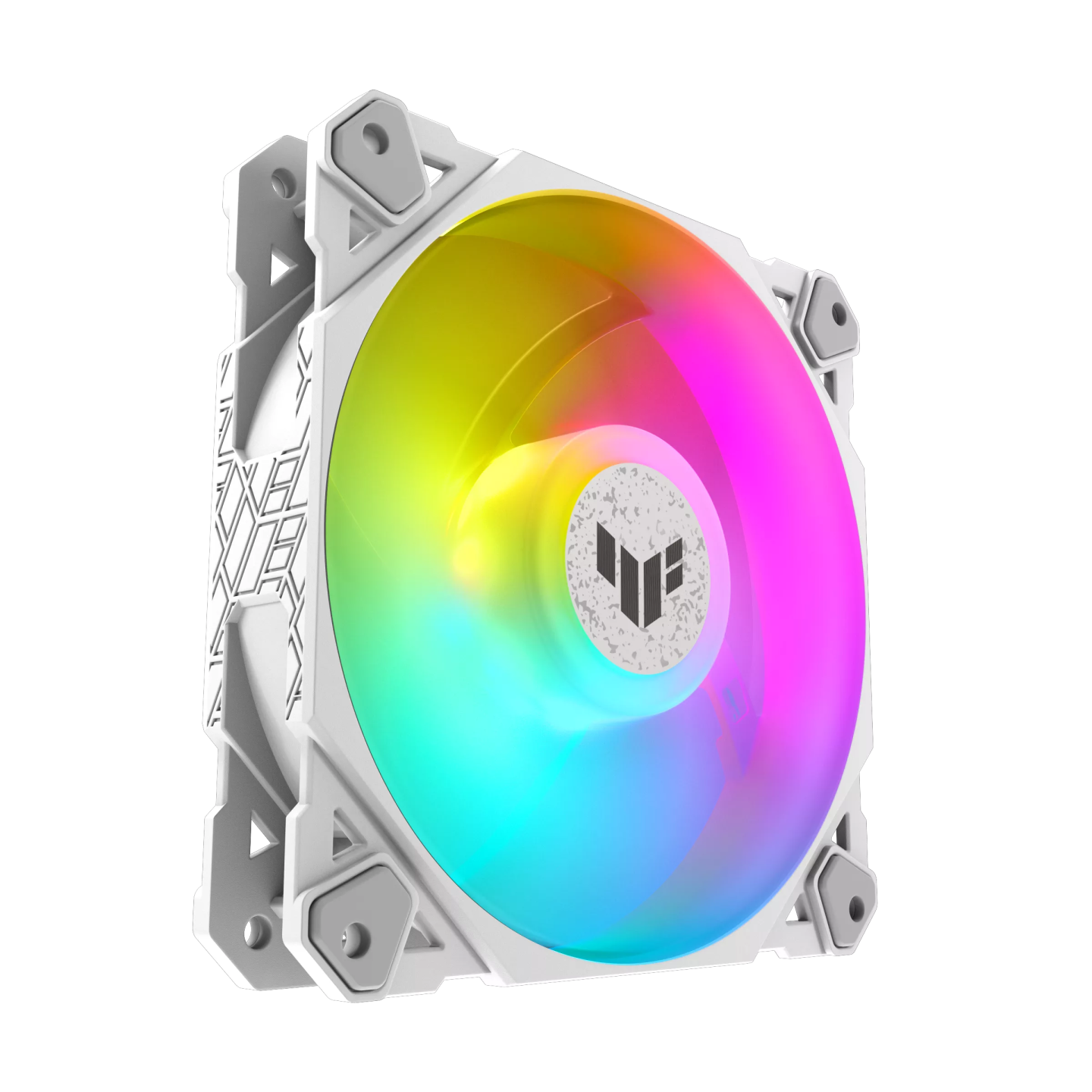 ASUS TUF Gaming TF120 ARGB 120mm PWM Case Fan - White — Buy in Cyprus with Fast Delivery