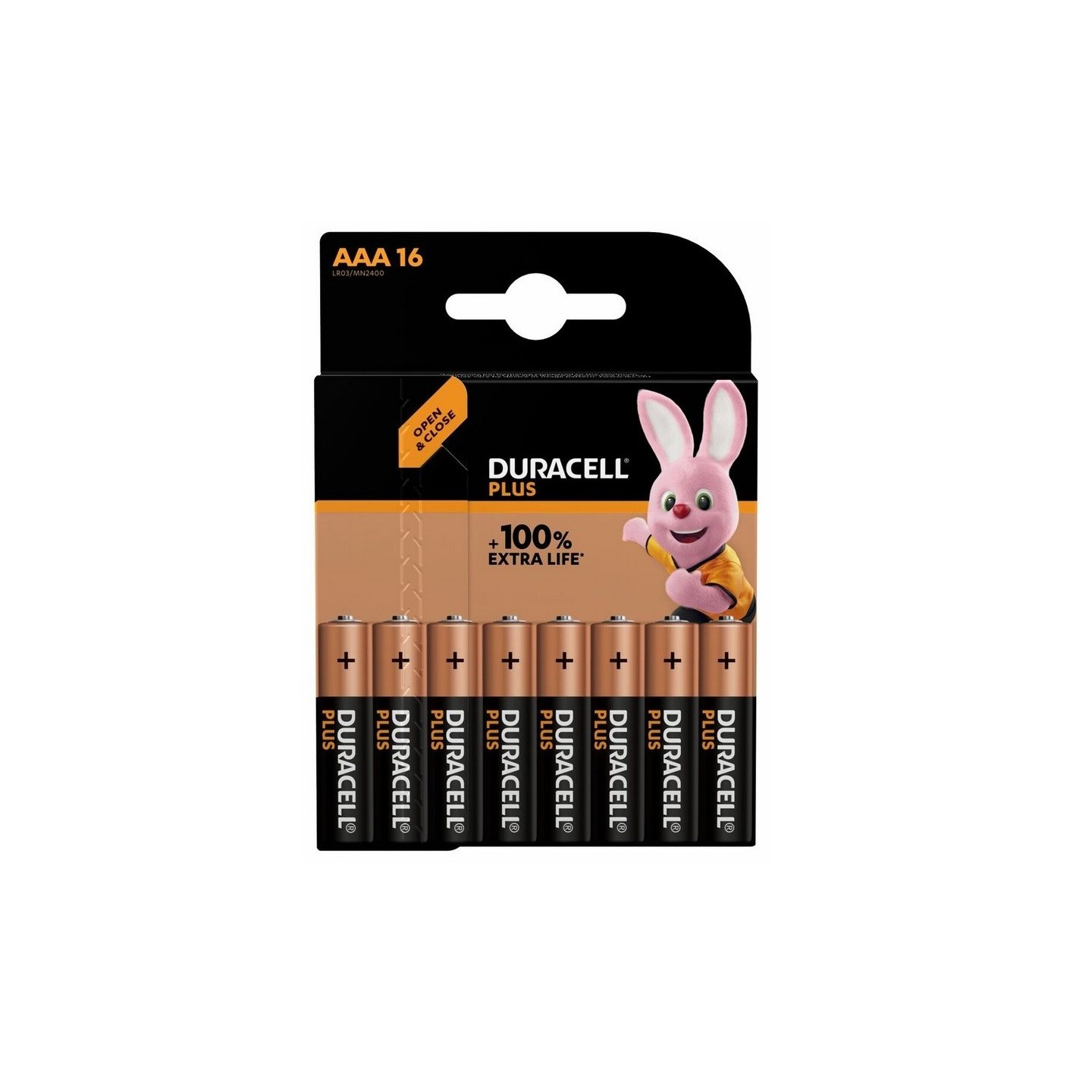 Duracell Alkaline AAA - (16pcs) Plus — Buy in Cyprus with Fast Delivery