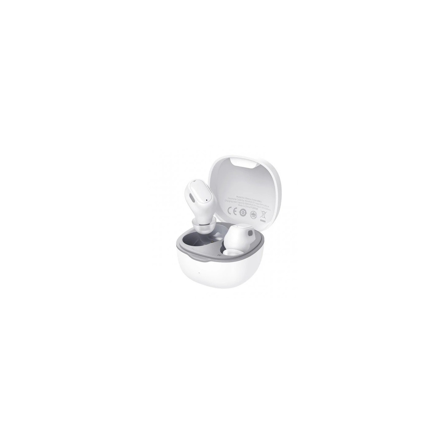 Baseus Headphones In Ear TWS Encok - WM01 - White — Buy in Cyprus with Fast Delivery