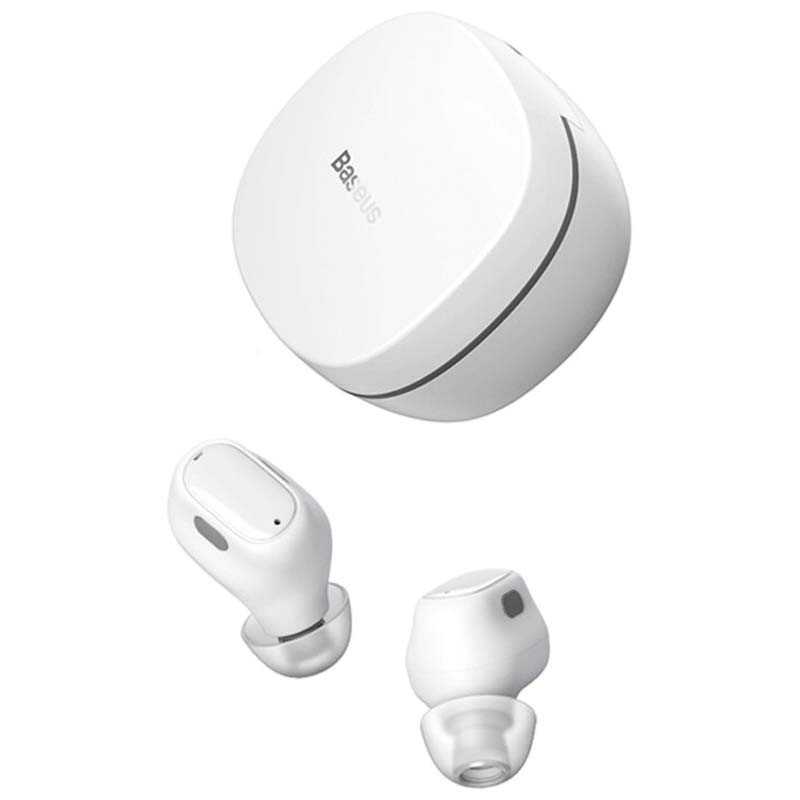 Buy Baseus Headphones In Ear TWS Encok - WM01 - White in Cyprus, Nicosia, Limassol, Larnaka, Pafos