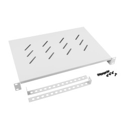 Buy Lanberg Cantiliver Shelf 30cm up to 25kg - AK-1004-S - Light Grey in Cyprus, Nicosia, Limassol, Larnaka, Pafos