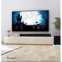 Buy SonicGear Soundbar - BT-5500 - 160W Soundbar with Wireless SubWoofer BT-USB-... in Cyprus, Nicosia, Limassol, Larnaka, Pafos