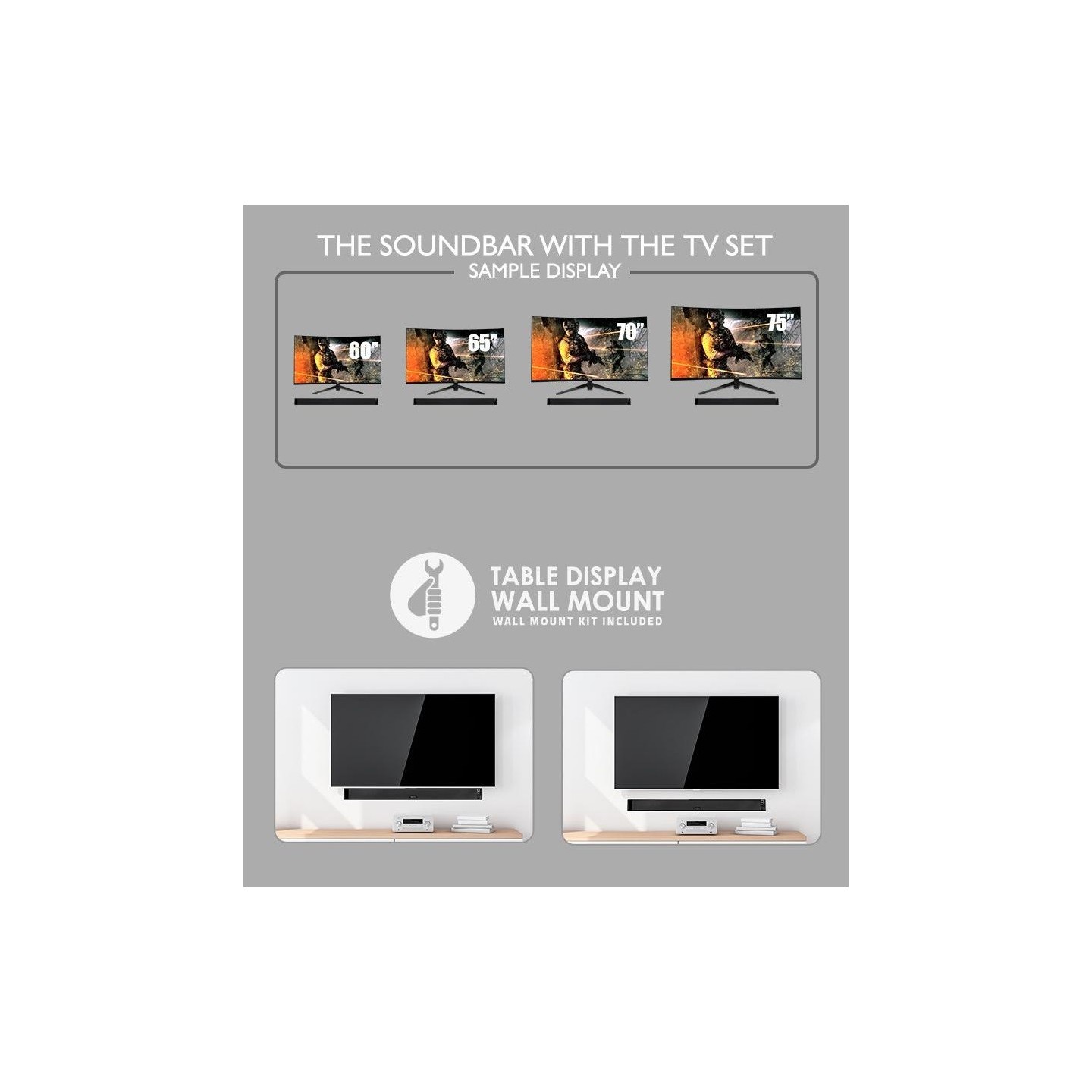 SonicGear Soundbar - BT-5500 - 160W Soundbar with Wireless SubWoofer BT-USB-FM-HDMI — Buy in Cyprus with Fast Delivery