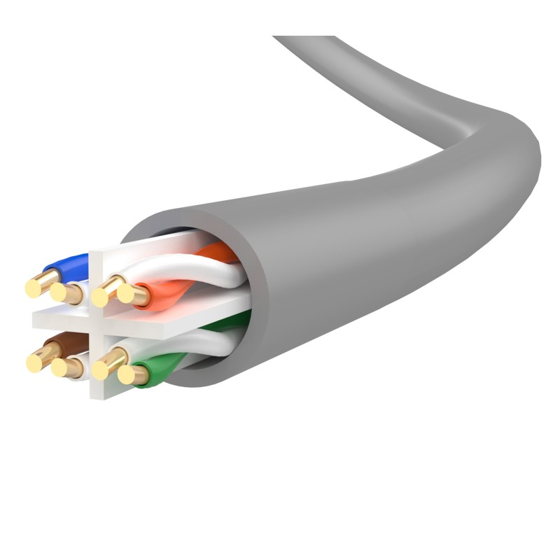 Buy Unitek CAT6 CU Patch Cable - 2.0m - Grey in Cyprus, Nicosia, Limassol, Larnaka, Pafos