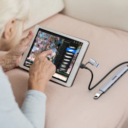 Unitek uHUB S7 H1209A 7-Port USB 5Gbps Hub | USB-C to 7x USB-A — Armenius Store Cyprus