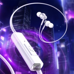 Buy Baseus Earphones Wired 3.5mm Encok - HZ11 - White in Cyprus, Nicosia, Limassol, Larnaka, Pafos