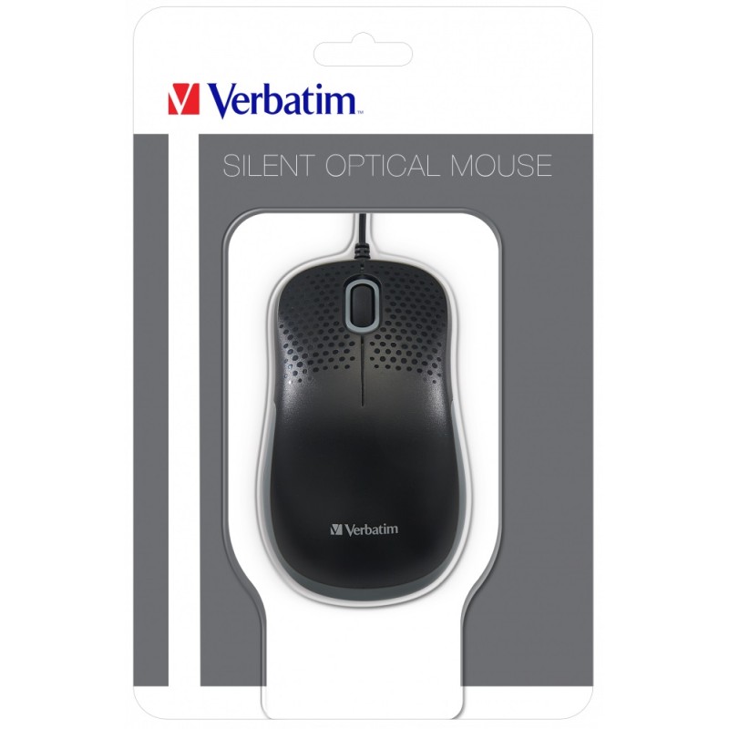 Buy Verbatim Mouse - Wired Optical Silent Black in Cyprus, Nicosia, Limassol, Larnaka, Pafos